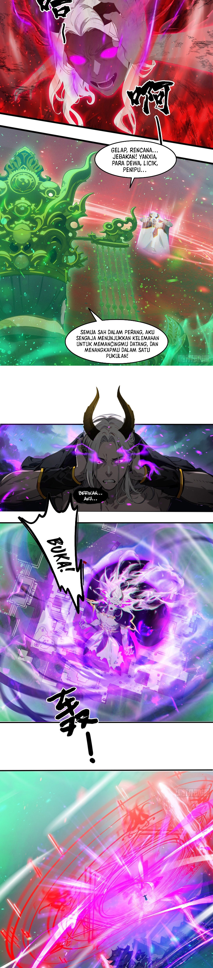 The Evil God Descends, I Own Great Hell Chapter 89 Bahasa Indonesia