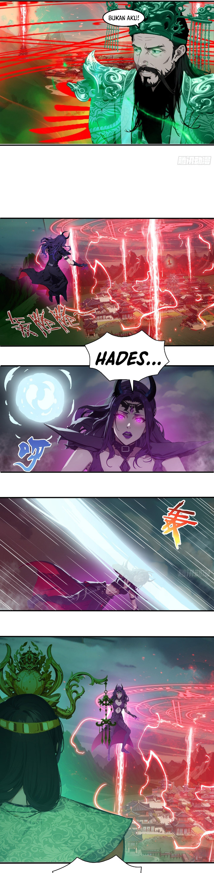 The Evil God Descends, I Own Great Hell Chapter 89 Bahasa Indonesia