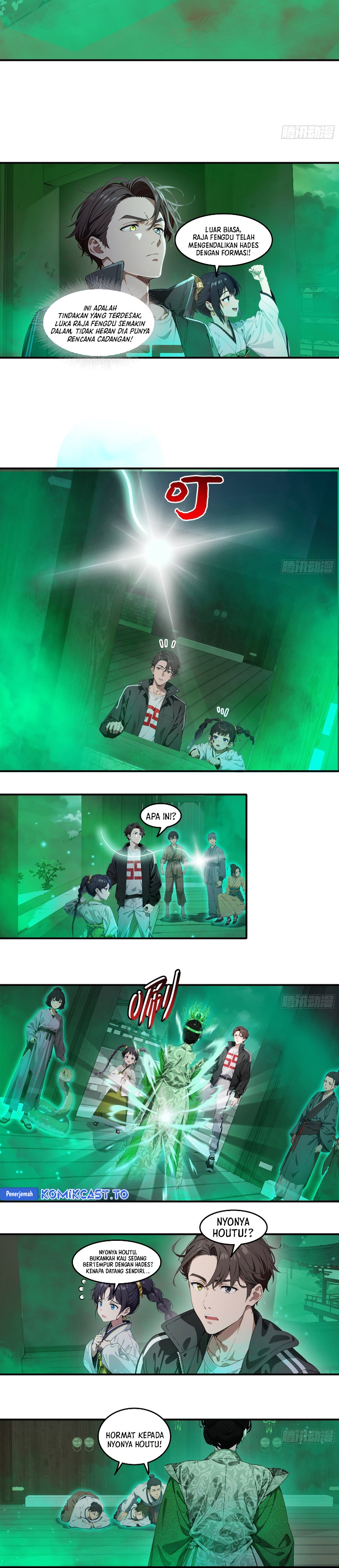 The Evil God Descends, I Own Great Hell Chapter 90 Bahasa Indonesia