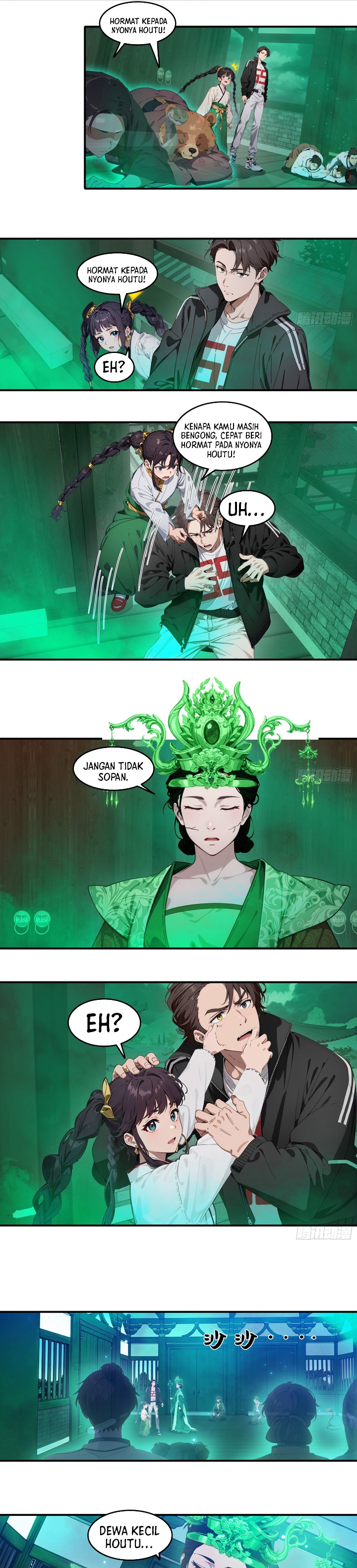 The Evil God Descends, I Own Great Hell Chapter 90 Bahasa Indonesia