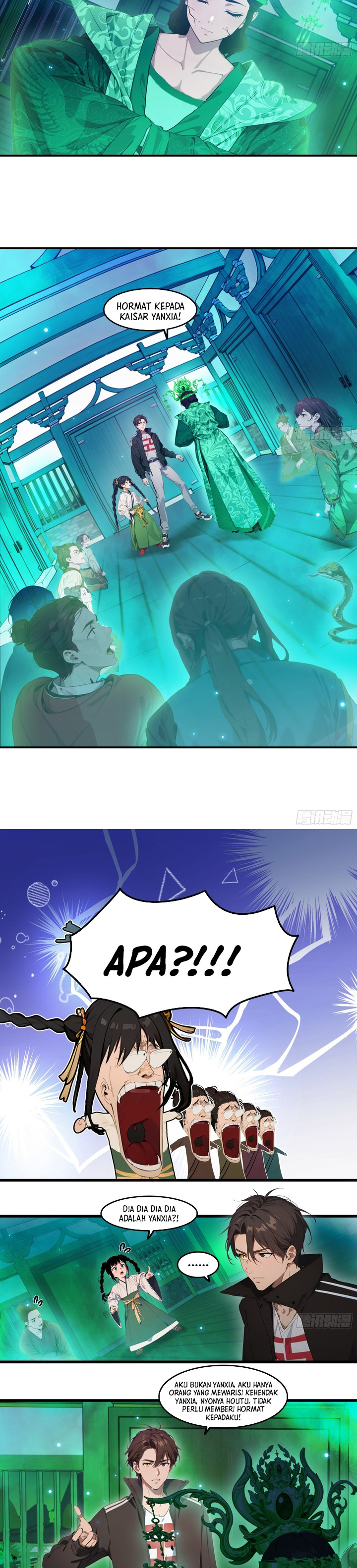 The Evil God Descends, I Own Great Hell Chapter 90 Bahasa Indonesia