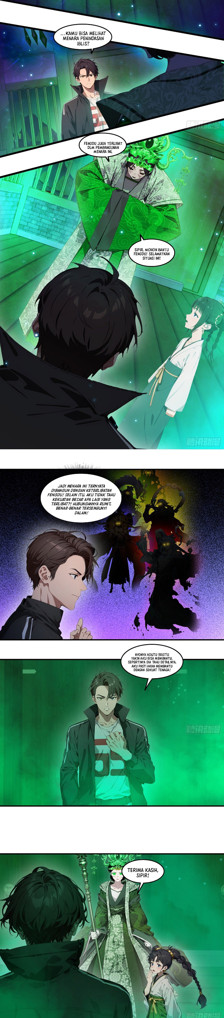 The Evil God Descends, I Own Great Hell Chapter 90 Bahasa Indonesia