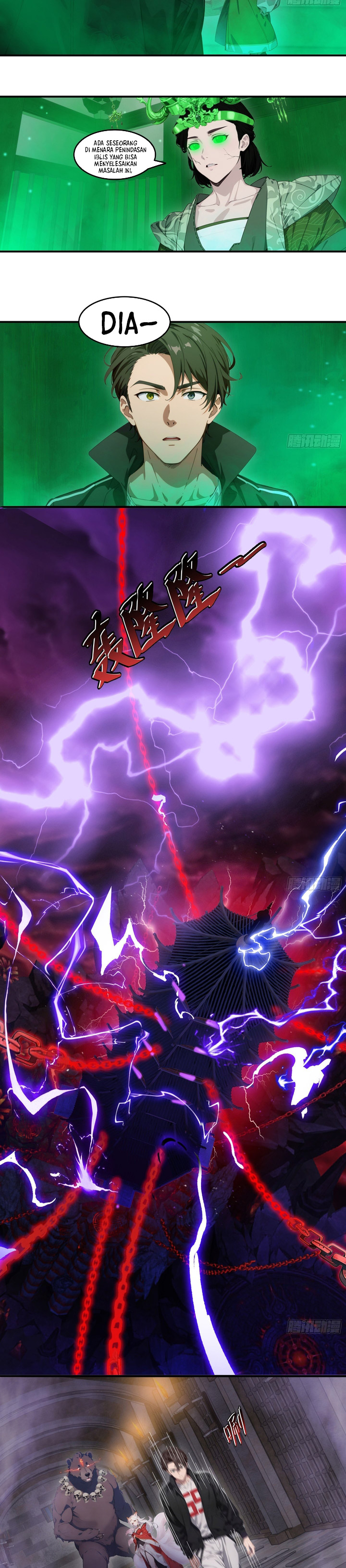 The Evil God Descends, I Own Great Hell Chapter 90 Bahasa Indonesia