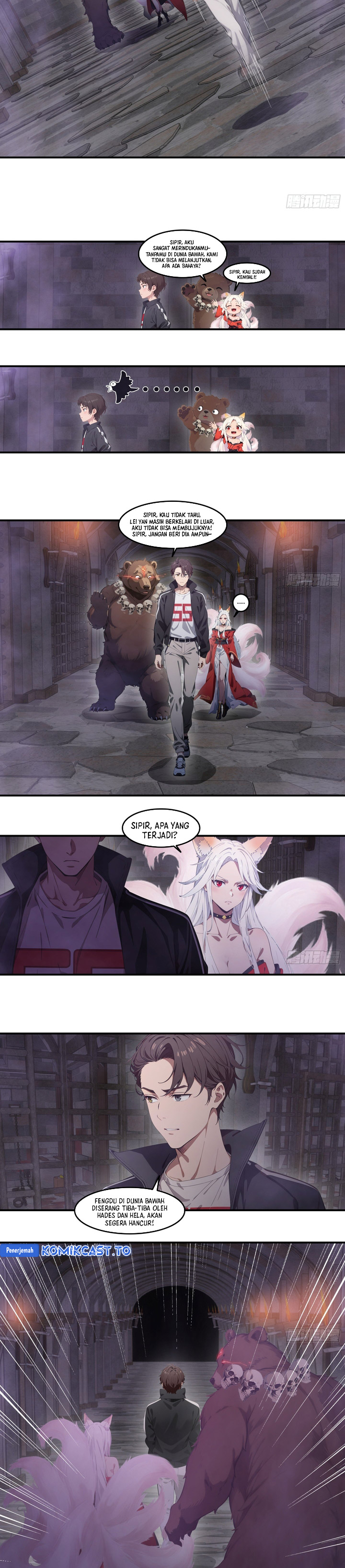 The Evil God Descends, I Own Great Hell Chapter 90 Bahasa Indonesia