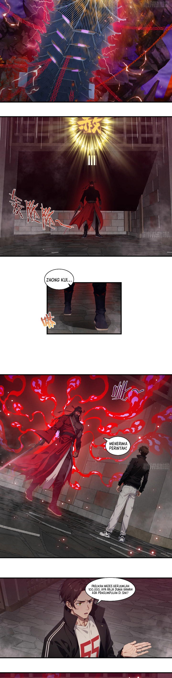 The Evil God Descends, I Own Great Hell Chapter 92 Bahasa Indonesia