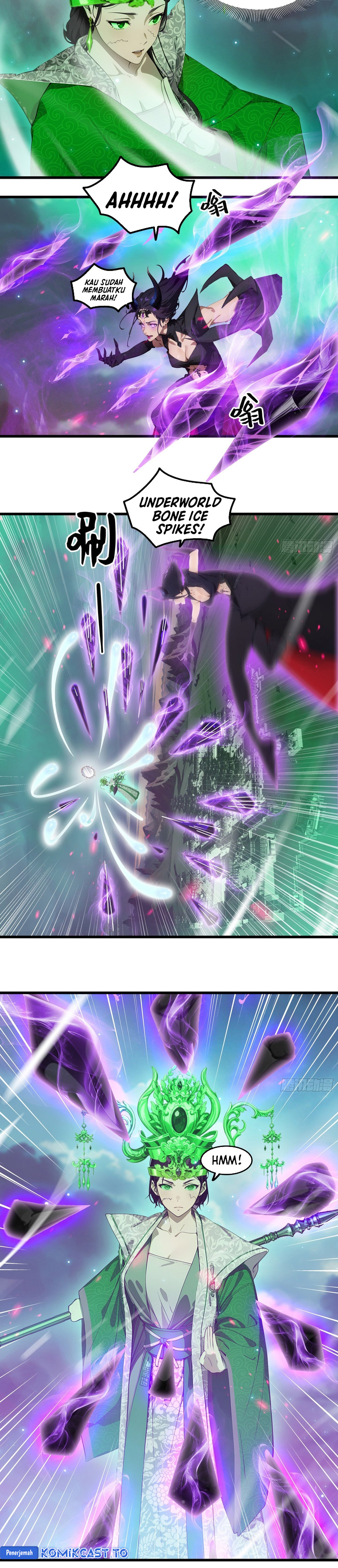 The Evil God Descends, I Own Great Hell Chapter 92 Bahasa Indonesia