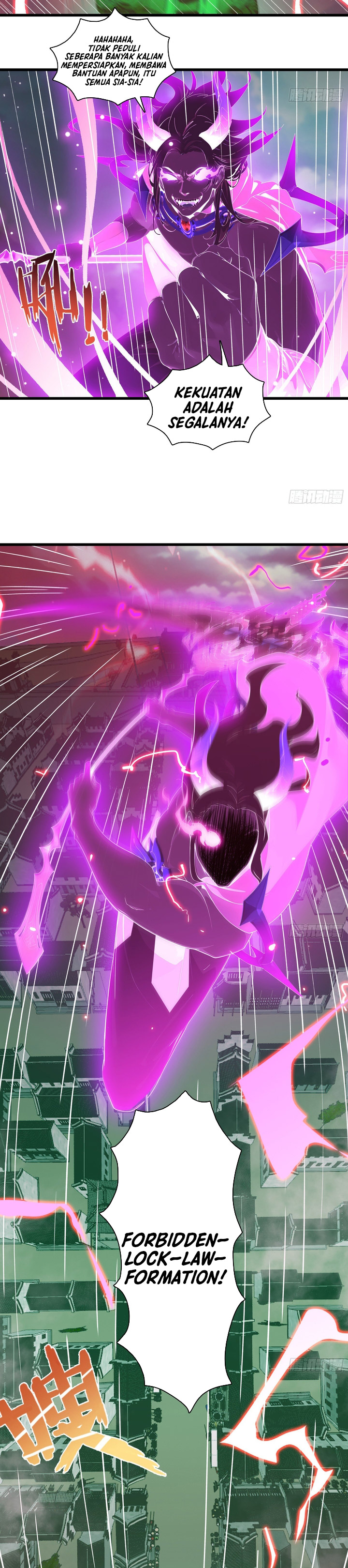 The Evil God Descends, I Own Great Hell Chapter 92 Bahasa Indonesia