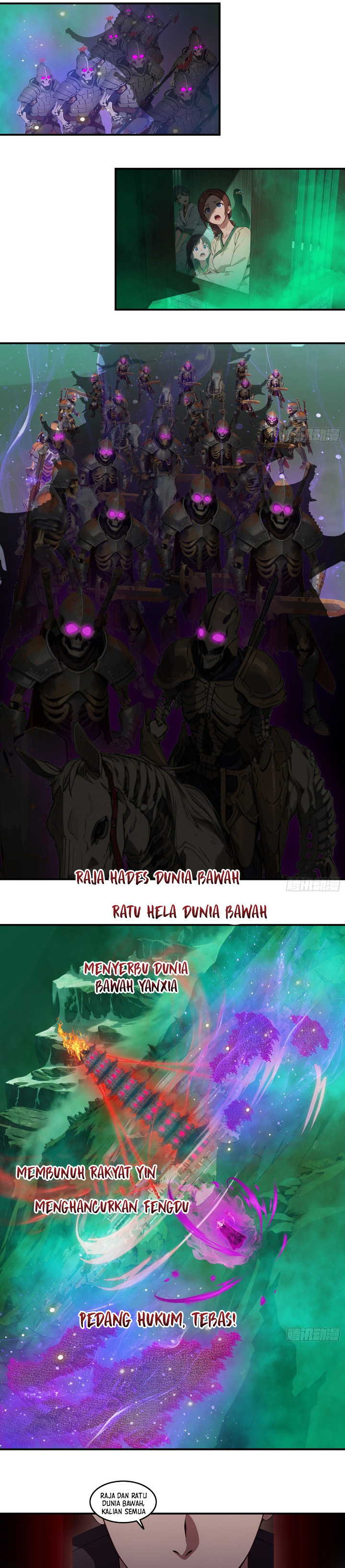 The Evil God Descends, I Own Great Hell Chapter 92 Bahasa Indonesia