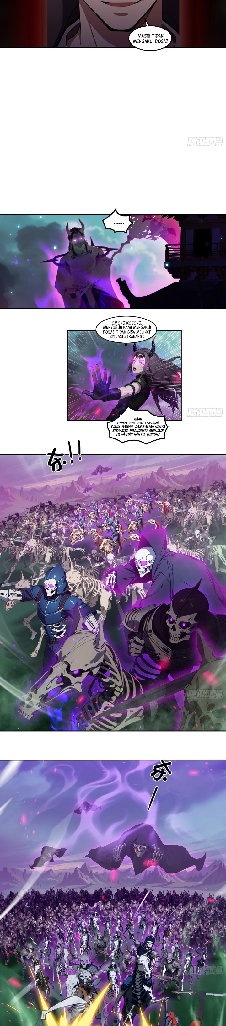 The Evil God Descends, I Own Great Hell Chapter 92 Bahasa Indonesia
