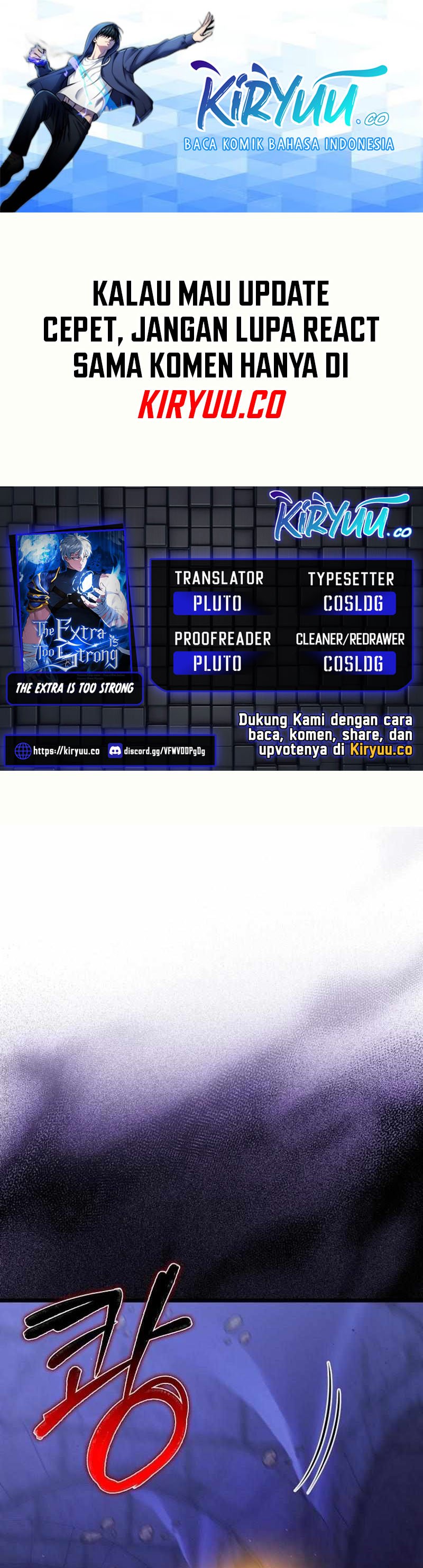 The Extra is Too Strong Chapter 73 Bahasa Indonesia