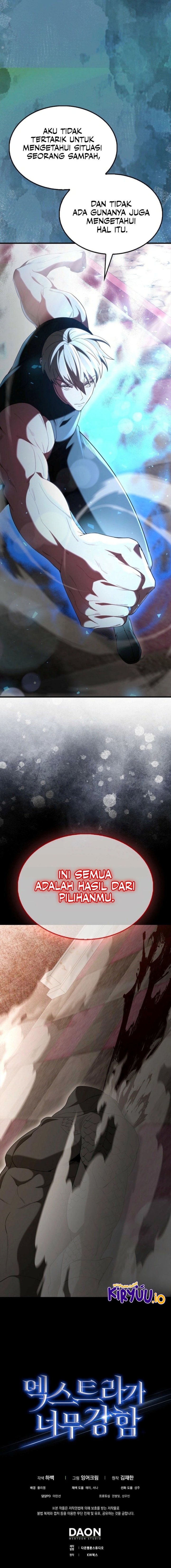 The Extra is Too Strong Chapter 98 Bahasa Indonesia