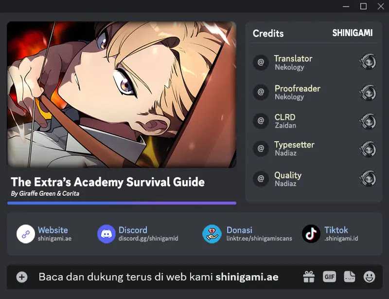 The Extra’s Academy Survival Guide Chapter 53 Bahasa Indonesia