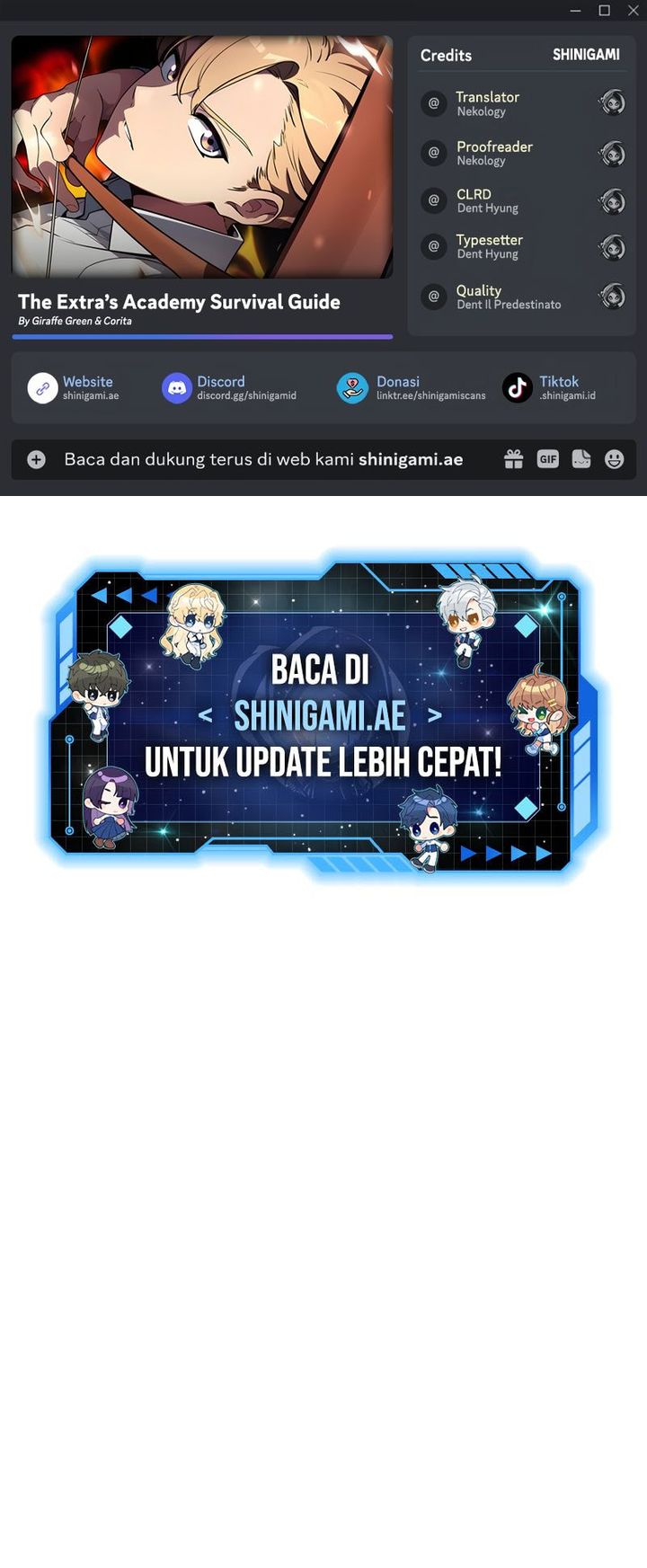 The Extra’s Academy Survival Guide chapter 74