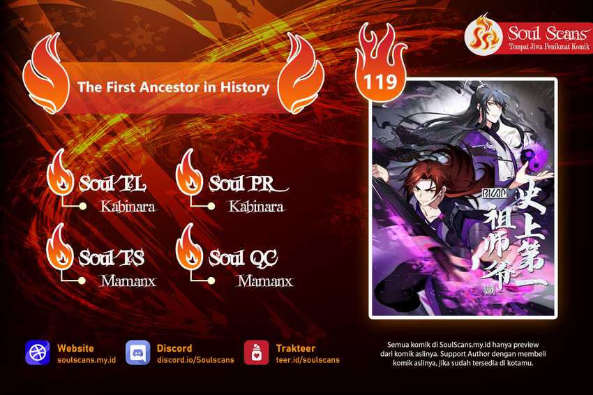 The First Ancestor in History Chapter 119 Bahasa Indonesia