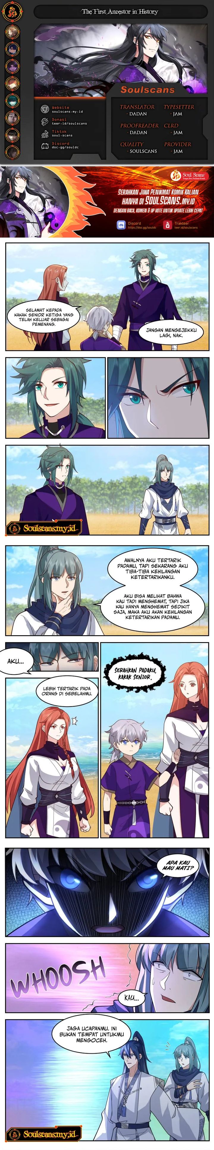 The First Ancestor in History Chapter 238 Bahasa Indonesia