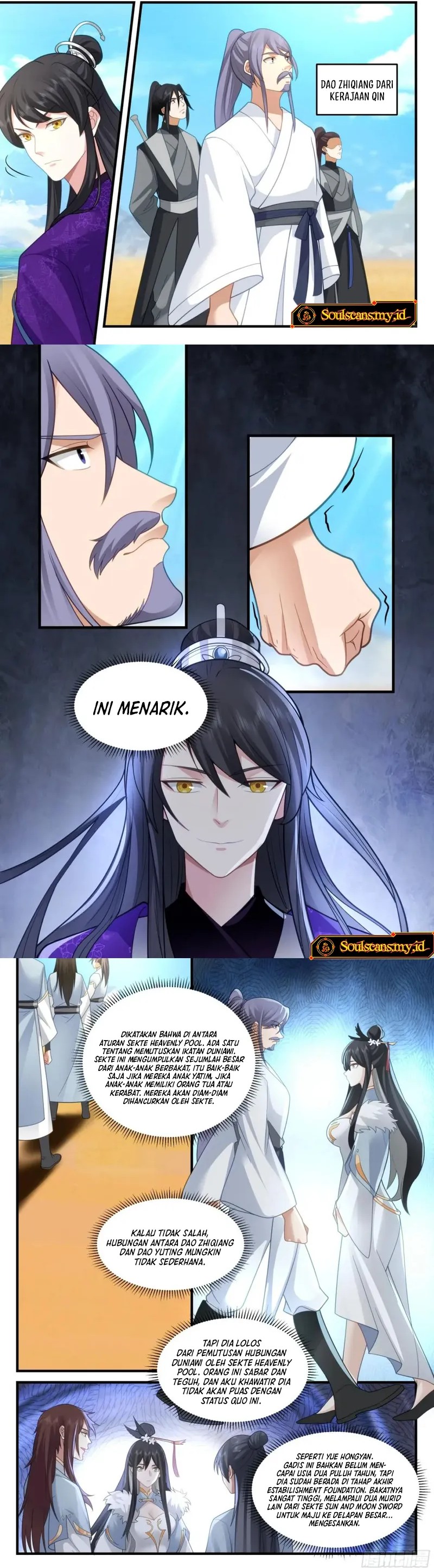 The First Ancestor in History Chapter 243 Bahasa Indonesia