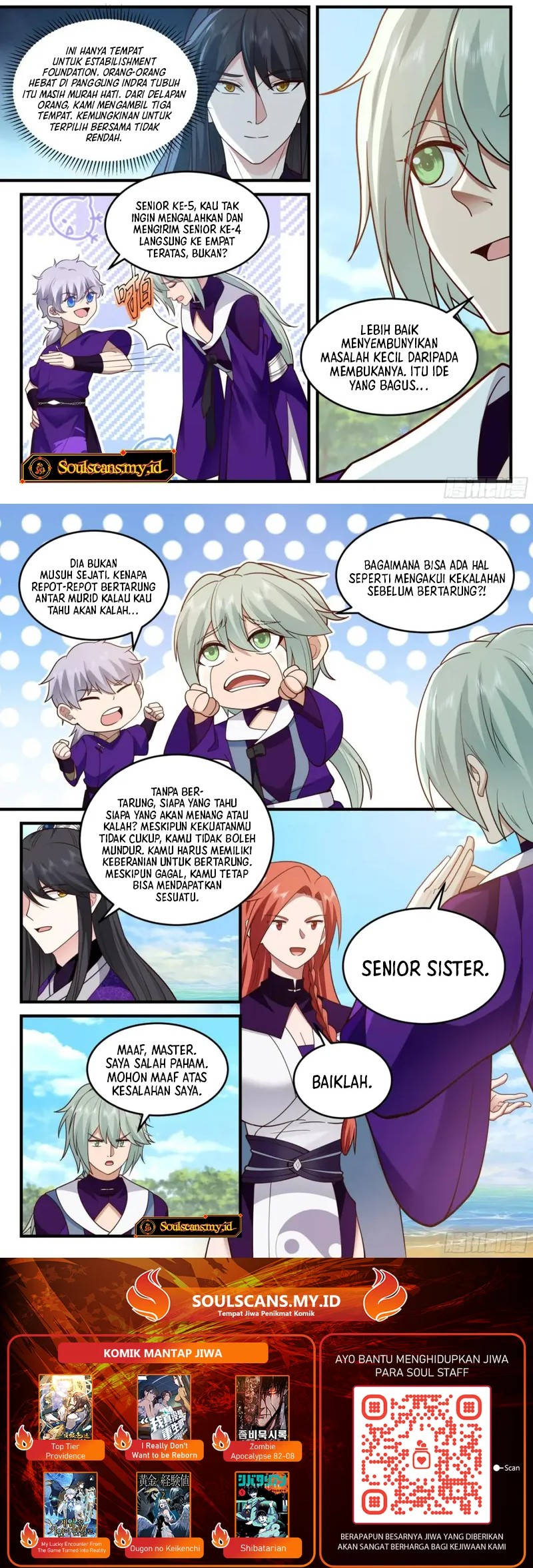 The First Ancestor in History Chapter 243 Bahasa Indonesia