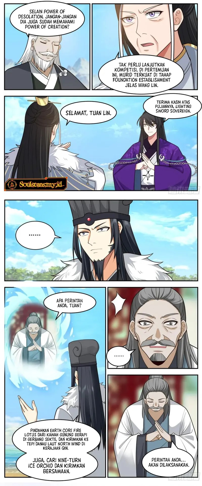 The First Ancestor in History Chapter 251 Bahasa Indonesia