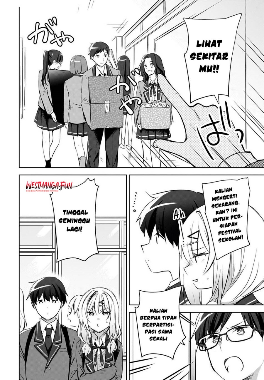 The Gal Sitting Behind Me Likes Me -Maybe I’m Screwed Already- Chapter 13 Bahasa Indonesia