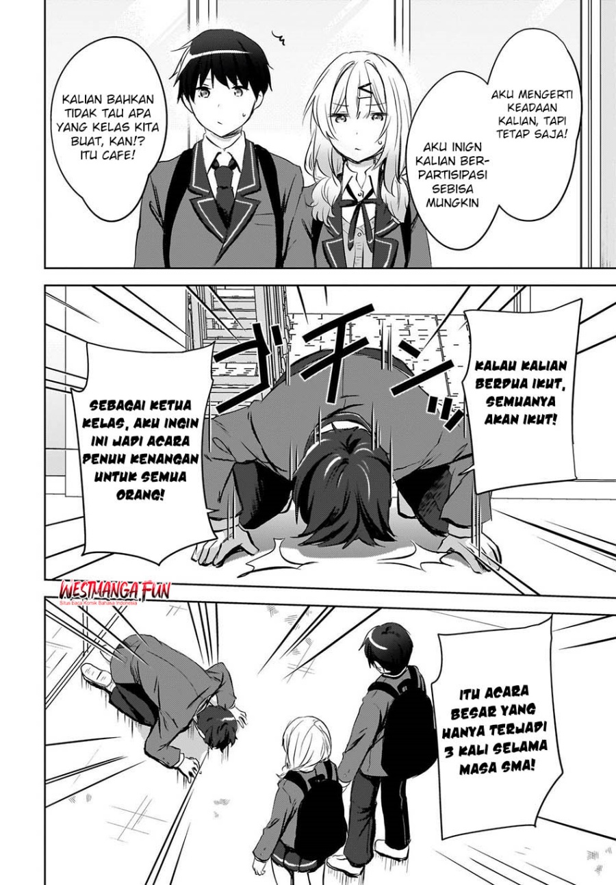 The Gal Sitting Behind Me Likes Me -Maybe I’m Screwed Already- Chapter 13 Bahasa Indonesia