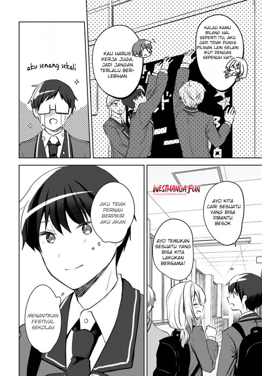 The Gal Sitting Behind Me Likes Me -Maybe I’m Screwed Already- Chapter 13 Bahasa Indonesia