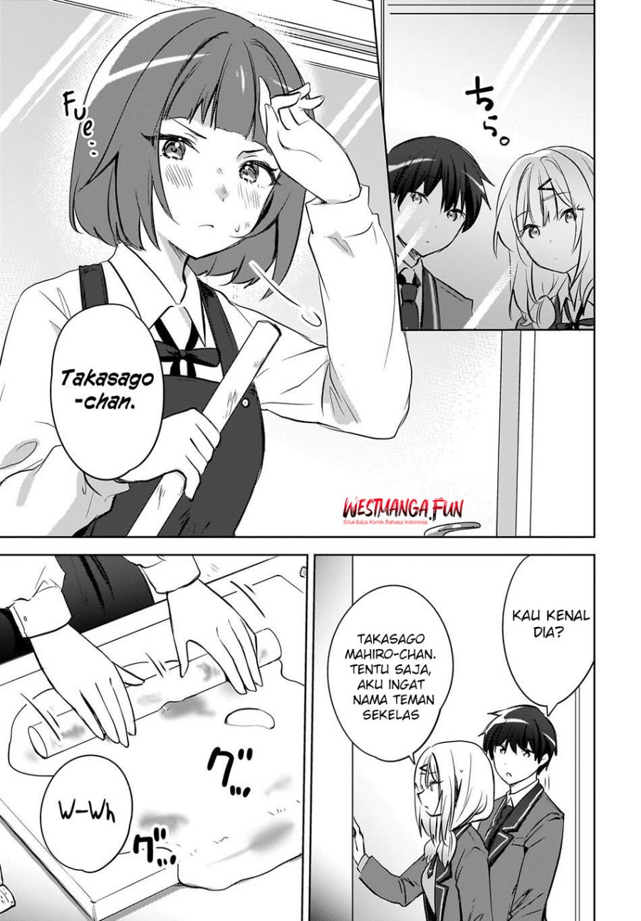 The Gal Sitting Behind Me Likes Me -Maybe I’m Screwed Already- Chapter 13 Bahasa Indonesia