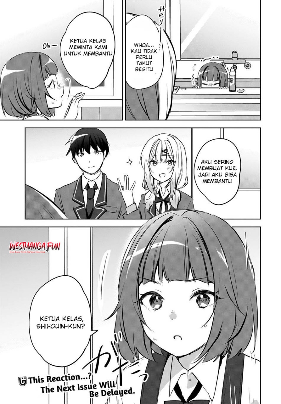 The Gal Sitting Behind Me Likes Me -Maybe I’m Screwed Already- Chapter 13 Bahasa Indonesia