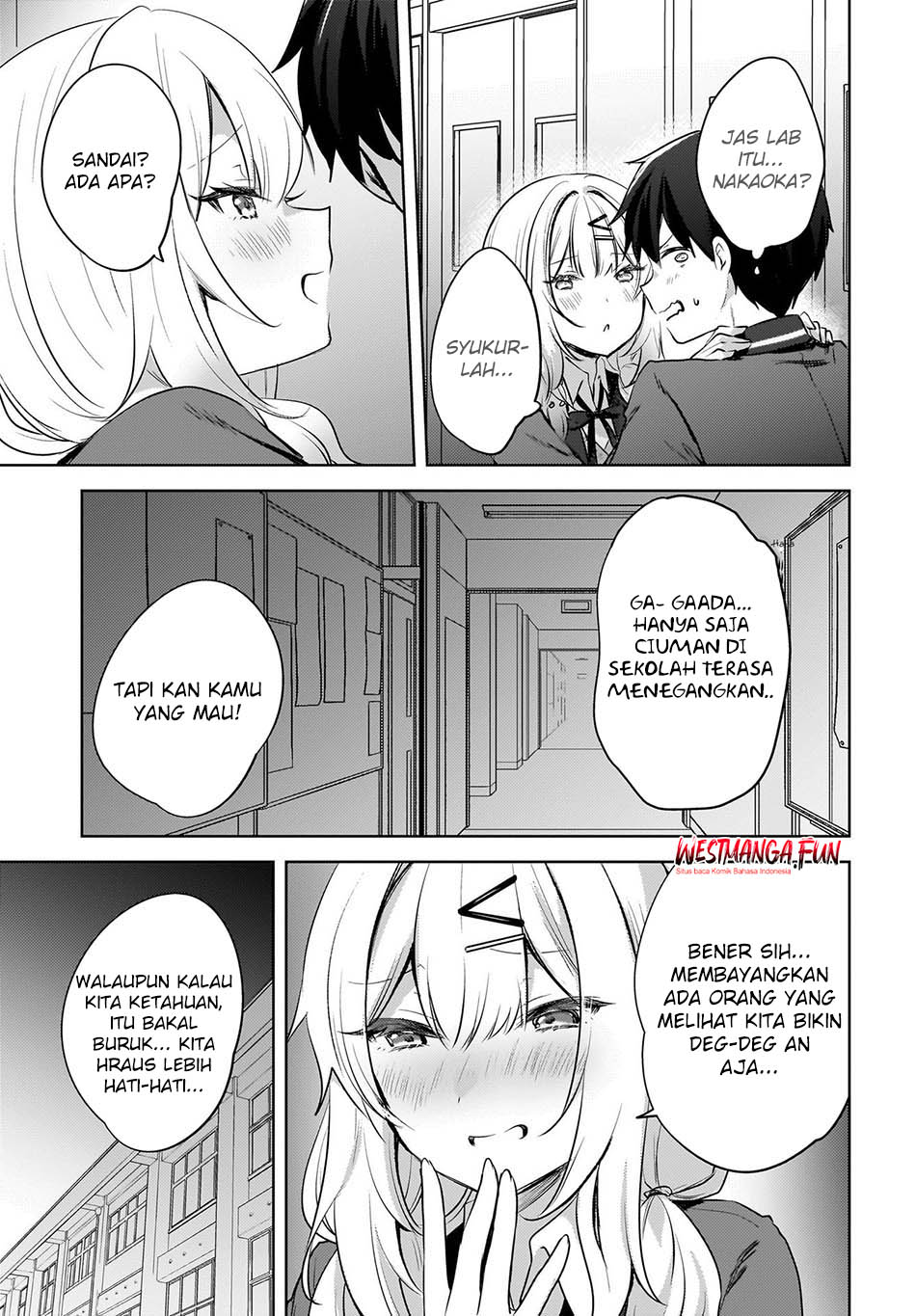 The Gal Sitting Behind Me Likes Me -Maybe I’m Screwed Already- chapter 15
