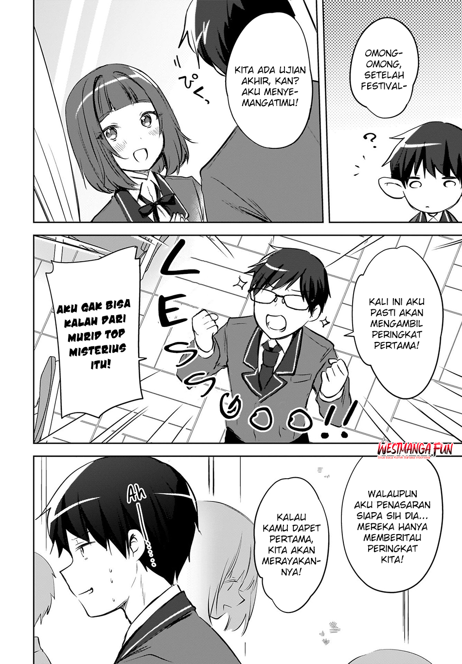 The Gal Sitting Behind Me Likes Me -Maybe I’m Screwed Already- chapter 15