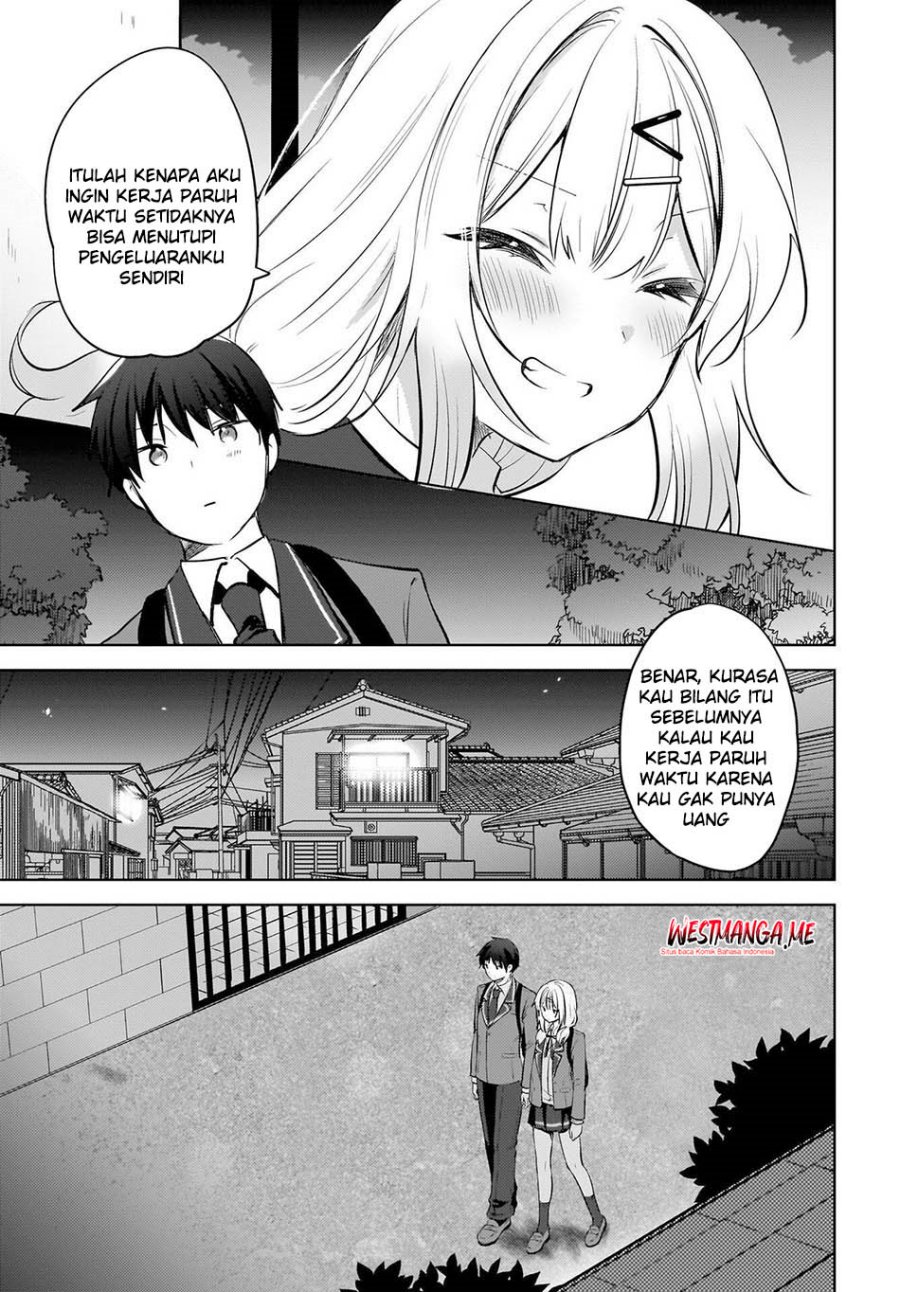 The Gal Sitting Behind Me Likes Me -Maybe I’m Screwed Already- Chapter 20 Bahasa Indonesia