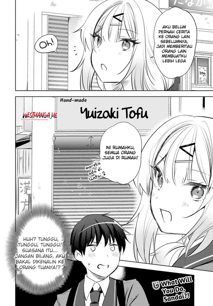 The Gal Sitting Behind Me Likes Me -Maybe I’m Screwed Already- Chapter 20 Bahasa Indonesia