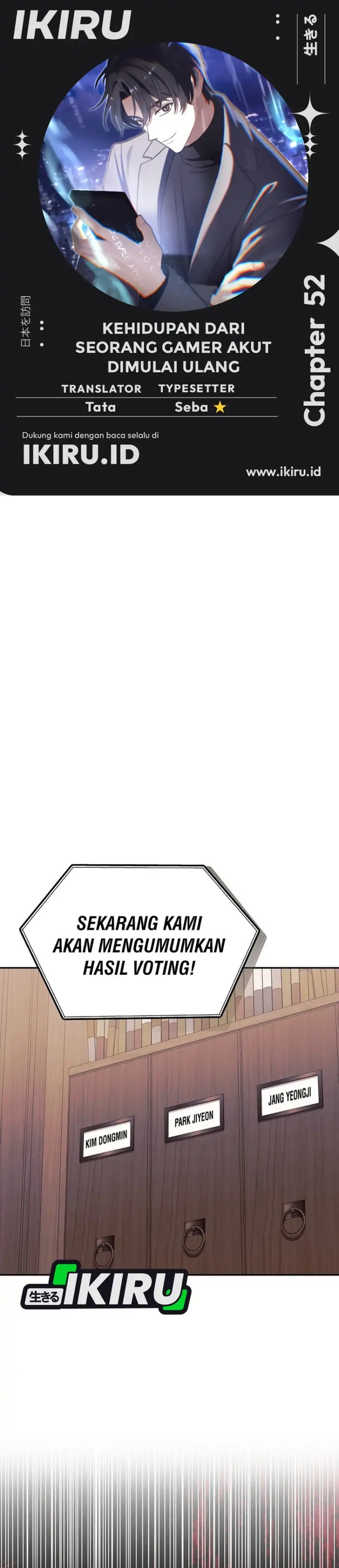 The Game’s Addict Reset Chapter 52 Bahasa Indonesia