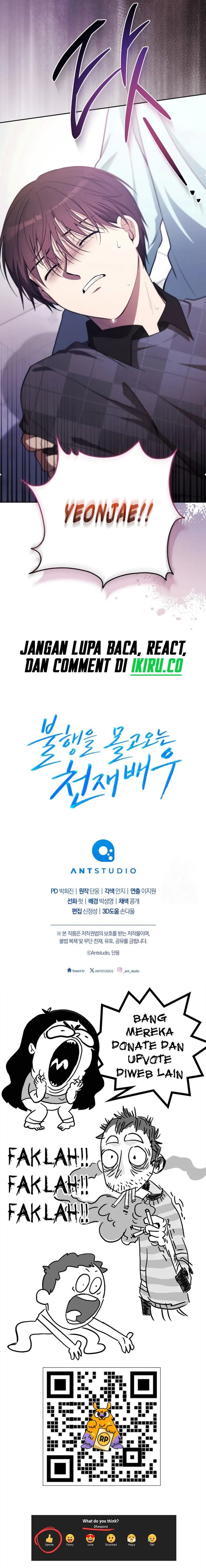 The Genius Actor Who Brings Misfortune Chapter 31 Bahasa Indonesia