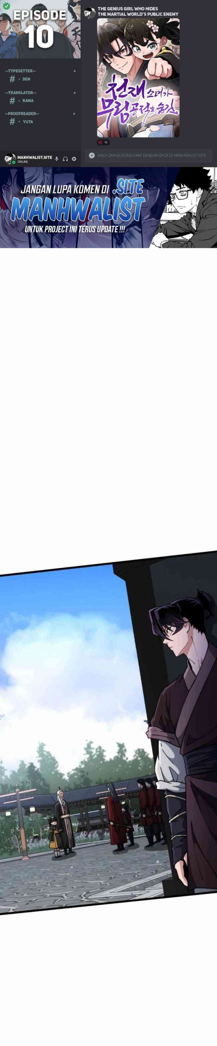 The Genius Girl Who Hides the Martial World’s Public Enemy Chapter 10 Bahasa Indonesia