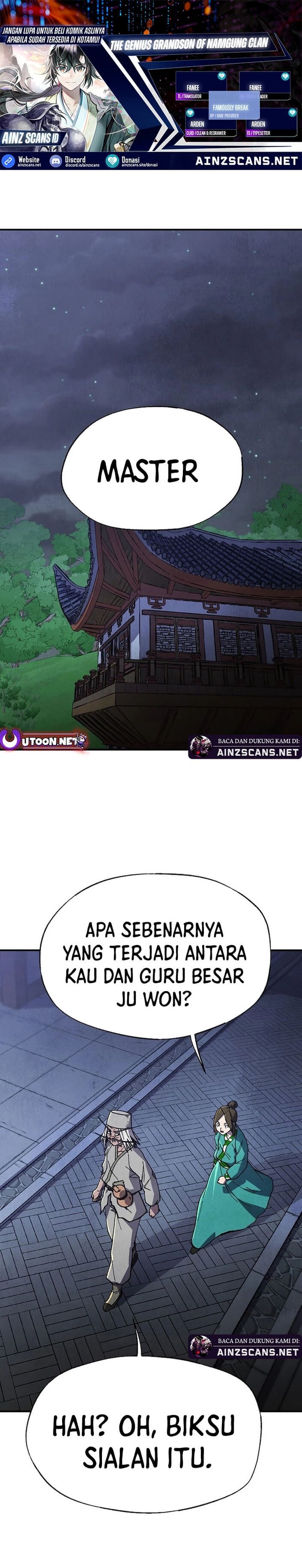 The Genius Grandson of Namgung Clan Chapter 54 Bahasa Indonesia