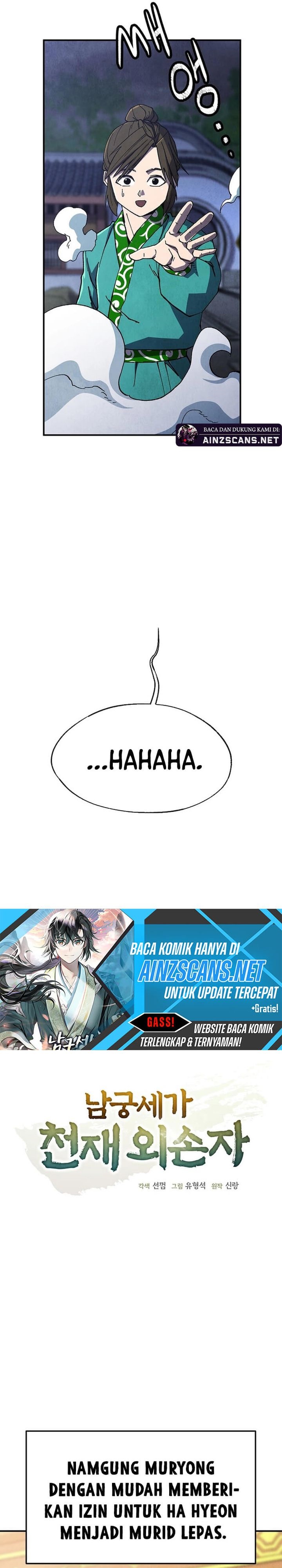 The Genius Grandson of Namgung Clan Chapter 54 Bahasa Indonesia
