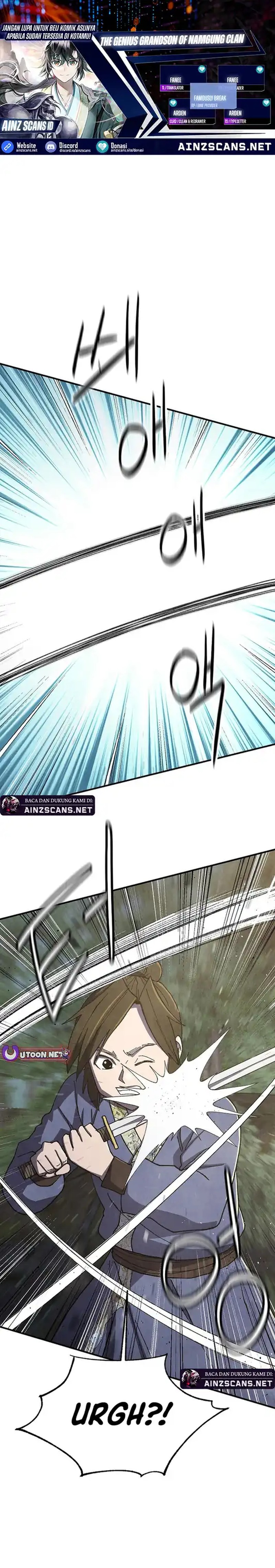 The Genius Grandson of Namgung Clan Chapter 70 Bahasa Indonesia