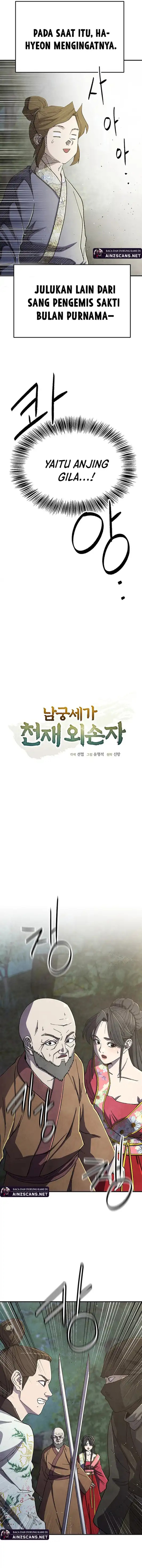 The Genius Grandson of Namgung Clan Chapter 70 Bahasa Indonesia