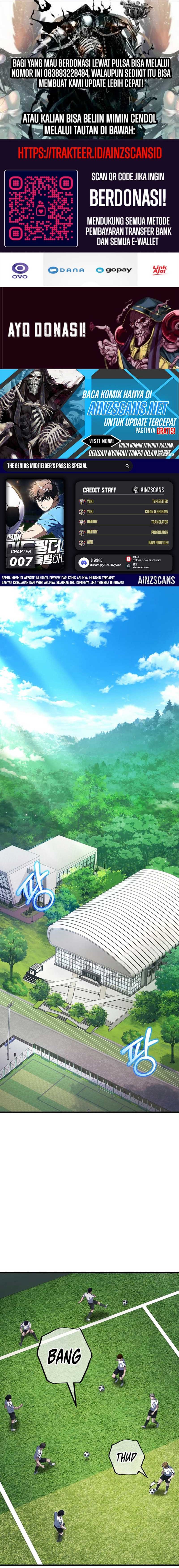 The Genius Midfielder’s Pass Is Special Chapter 07 Bahasa Indonesia