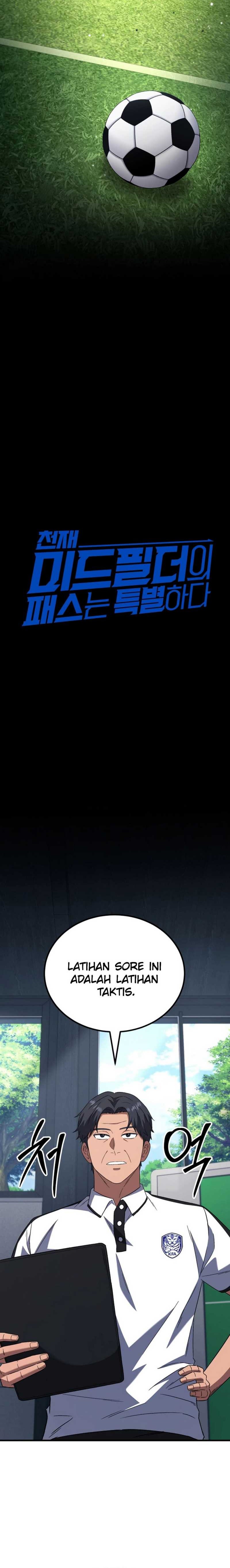 The Genius Midfielder’s Pass Is Special Chapter 07 Bahasa Indonesia