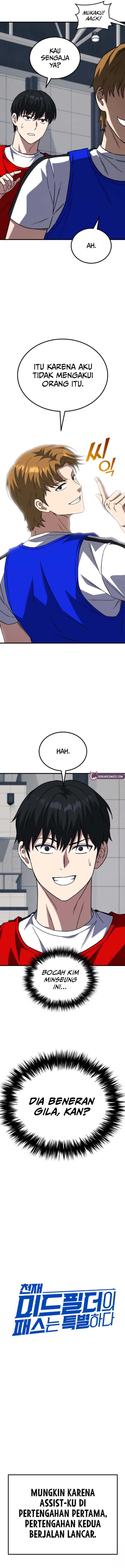 The Genius Midfielder’s Pass Is Special Chapter 09 Bahasa Indonesia