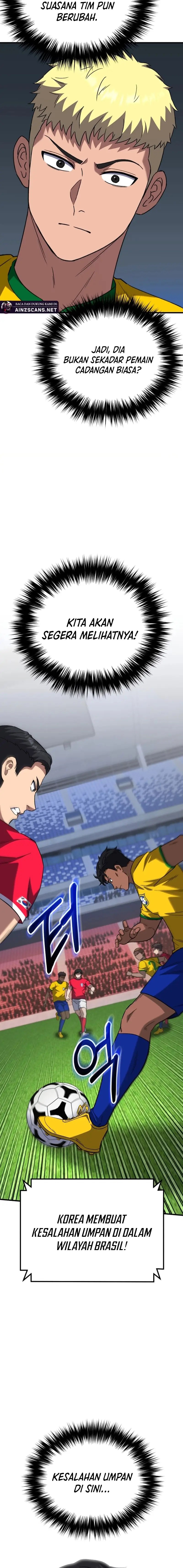 The Genius Midfielder’s Pass Is Special Chapter 12 Bahasa Indonesia