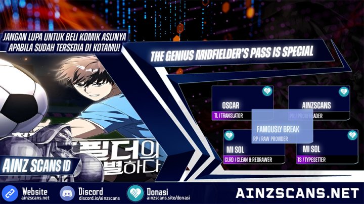 The Genius Midfielder’s Pass Is Special chapter 20