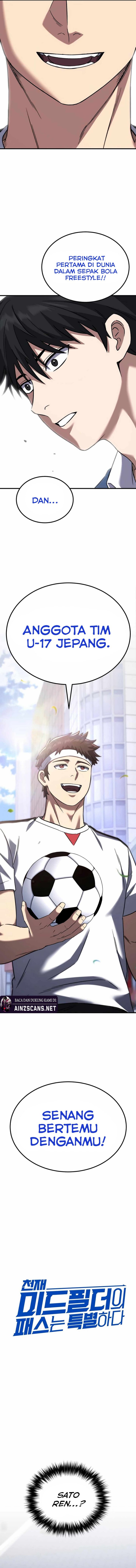 The Genius Midfielder’s Pass Is Special chapter 21