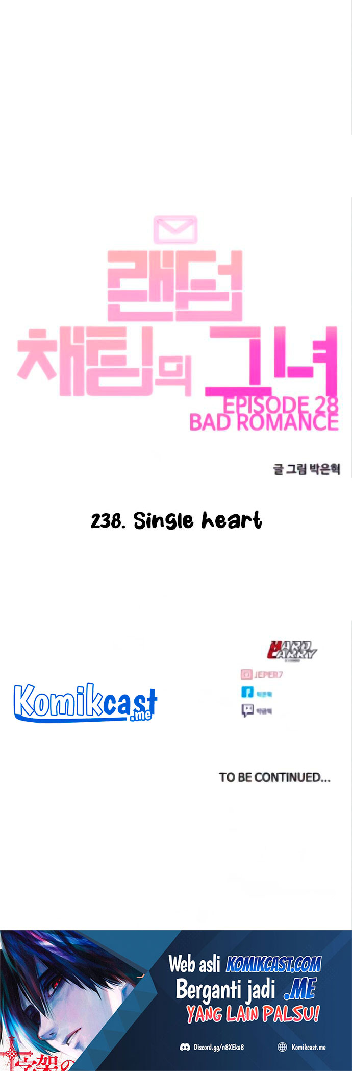 The Girl From Random Chatting! Chapter 238 Bahasa Indonesia