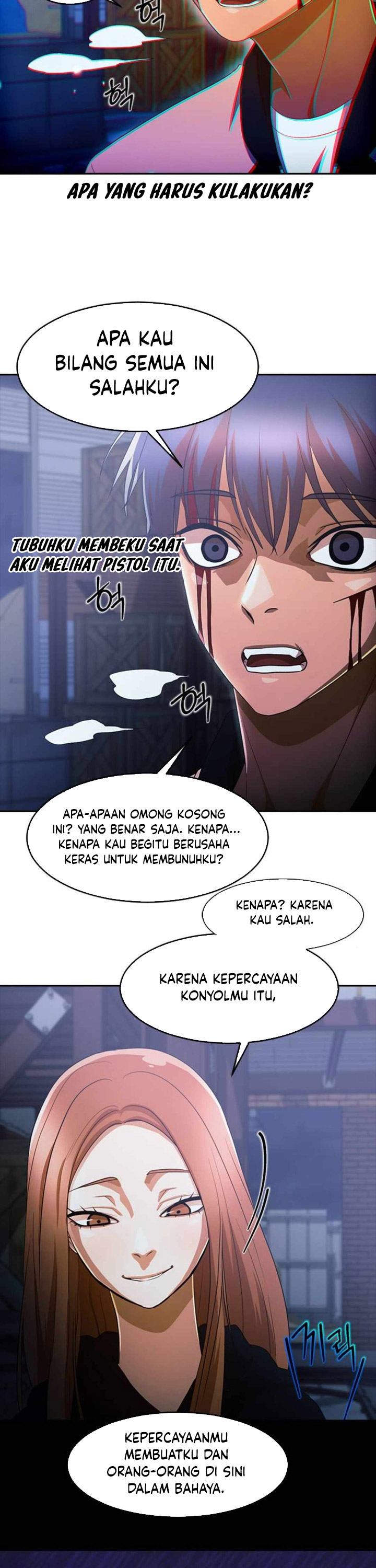 The Girl From Random Chatting! Chapter 311 Bahasa Indonesia
