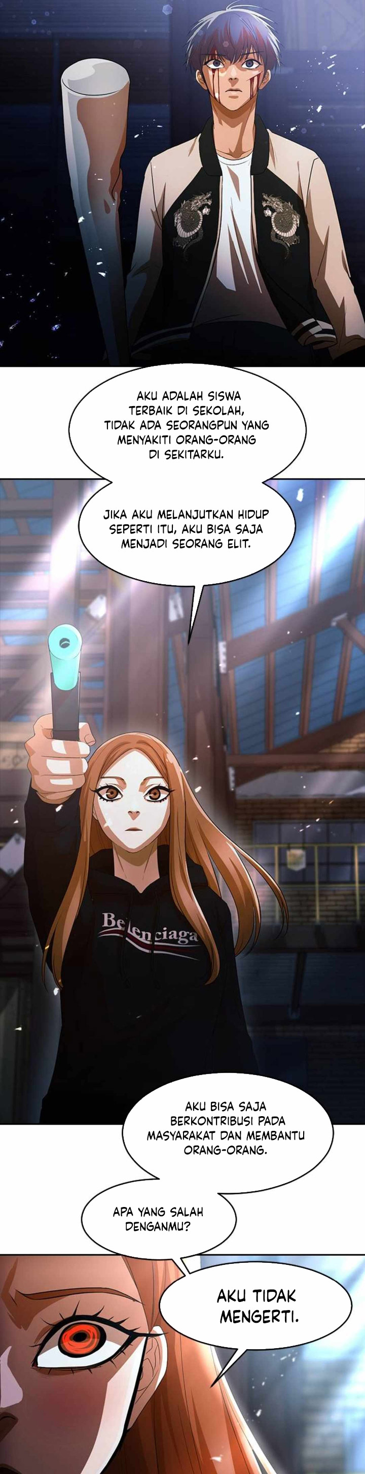 The Girl From Random Chatting! Chapter 311 Bahasa Indonesia