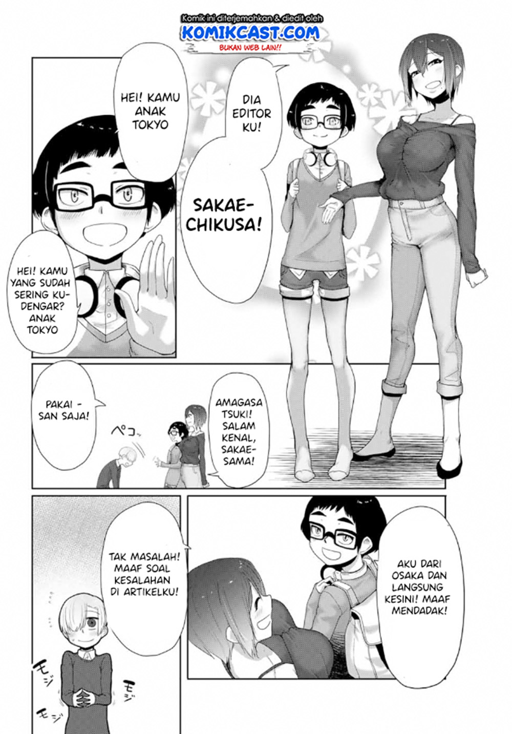 The Girl with a Kansai Accent and the Pure Boy Chapter 07 Bahasa Indonesia