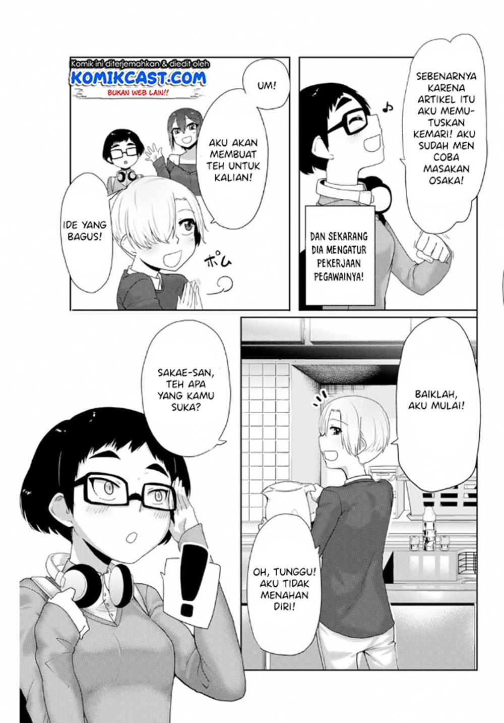 The Girl with a Kansai Accent and the Pure Boy Chapter 07 Bahasa Indonesia
