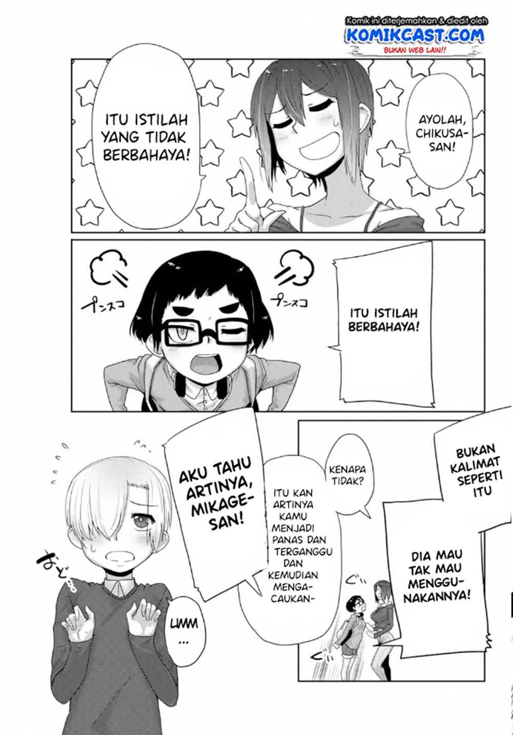 The Girl with a Kansai Accent and the Pure Boy Chapter 07 Bahasa Indonesia